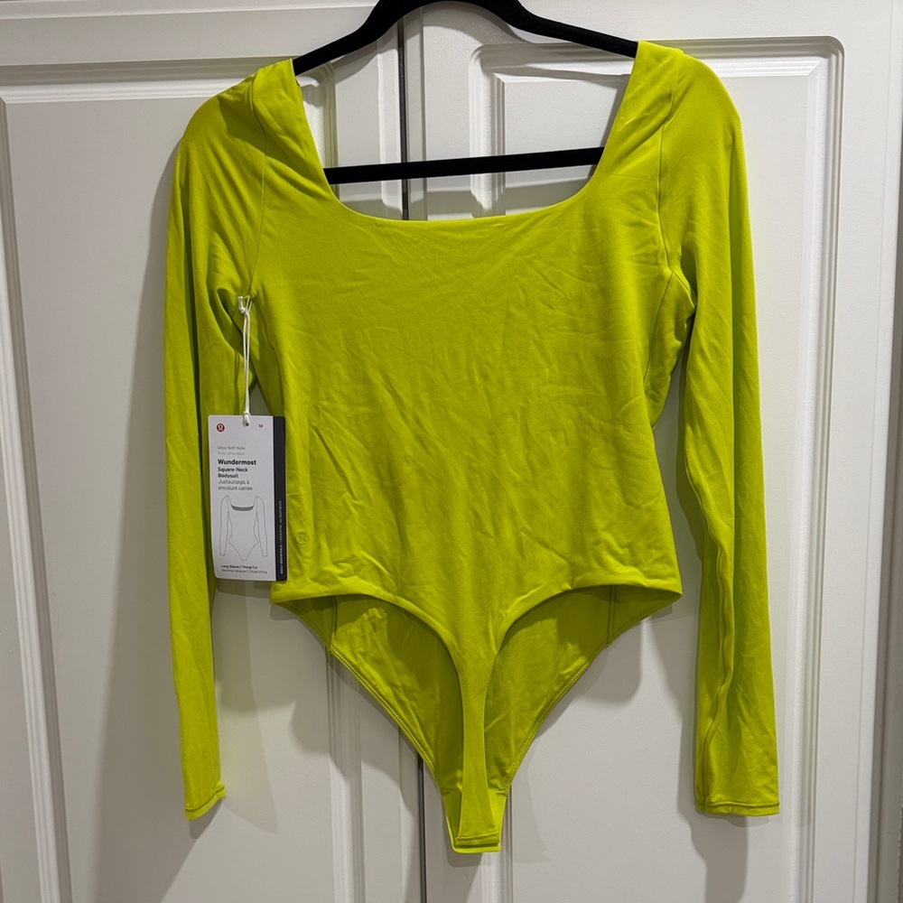 Lululemon Square Neck Bodysuit Size M Wundermost